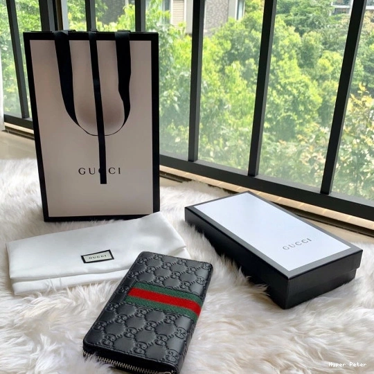 Hyperpeter WALLET AROUND LEATHER ZIP GUCCI 0801